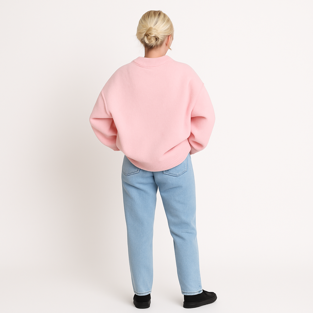 Trendy oversized sweater