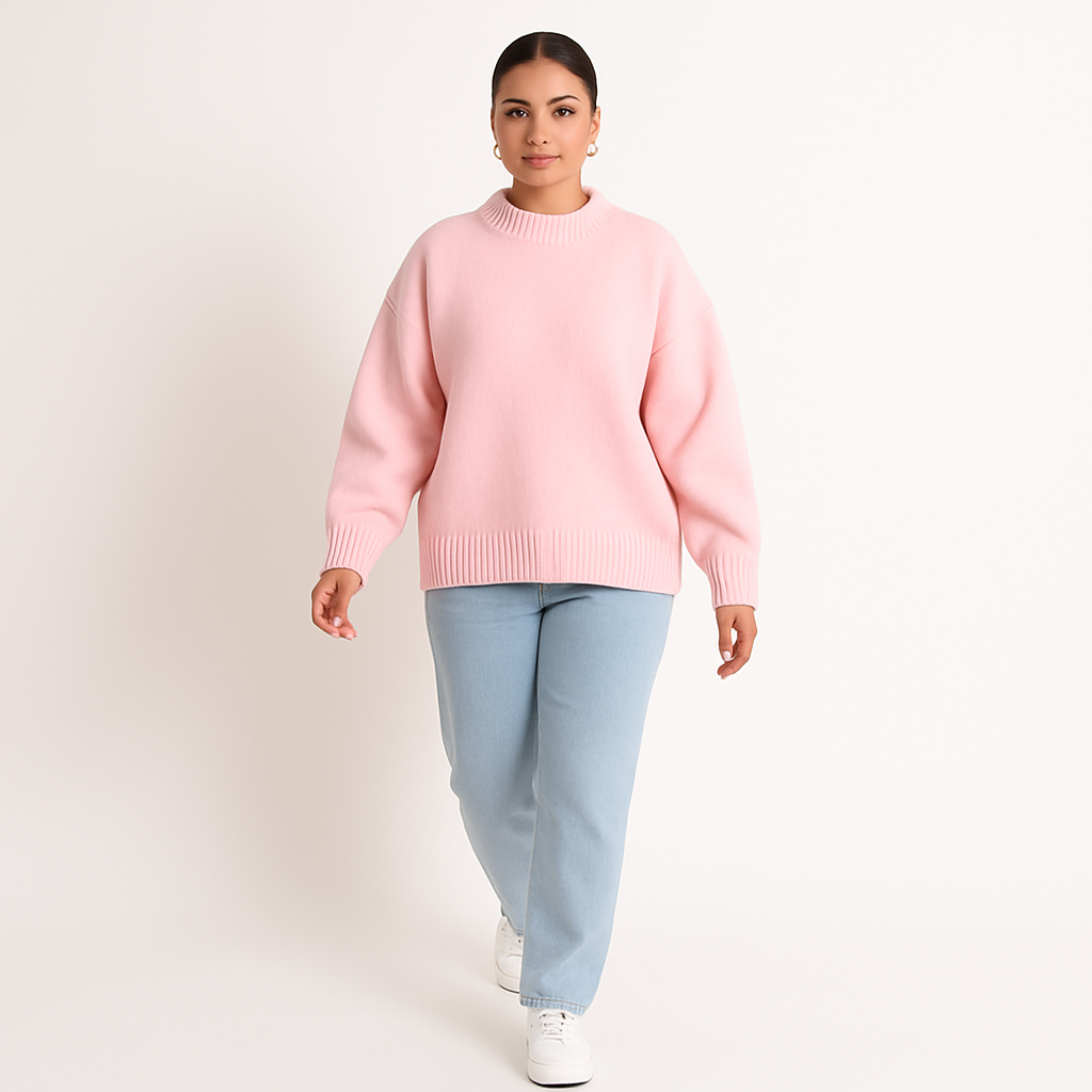 Trendy oversized sweater